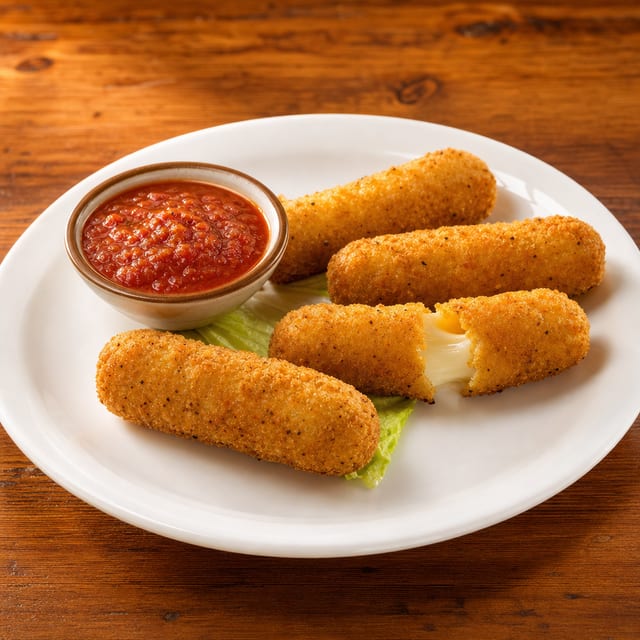 MOZZARELLA STICKS.